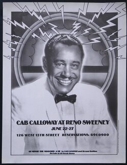 Cab Calloway at Reno Sweeney