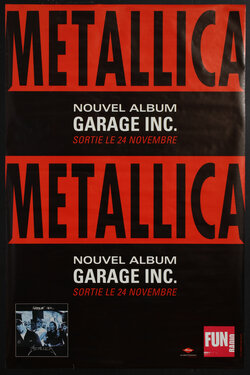 Metallica - Nouvel Album Garage Inc.