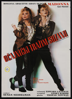 movie poster with two punk rock women