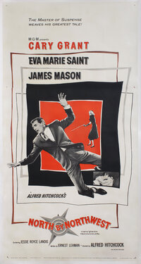 a poster of a man falling