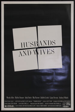 movie poster with text in four tiled but crooked squares