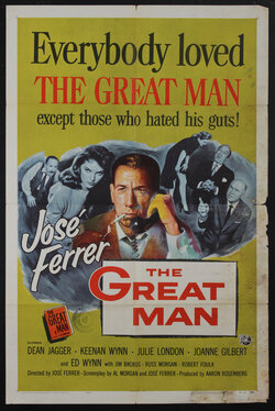 a movie poster with a man smoking a cigarette on the phone
