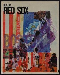 a poster of baseball players