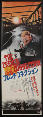 a movie poster of a man holding a gun and a smaller image of a man being shot in the back